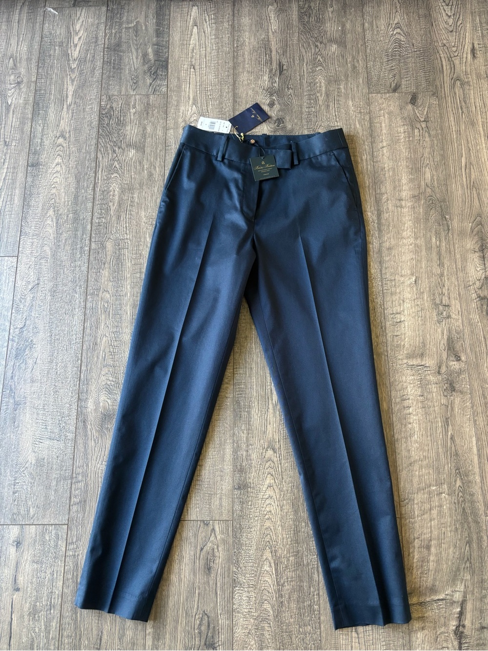 Brooks Brothers advantage chino stretch Navy womens Dress Pants - Tapered